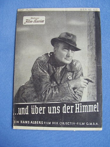 Hans albers und über uns - über, der