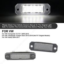 2x Led Kennzeichenbeleuchtung