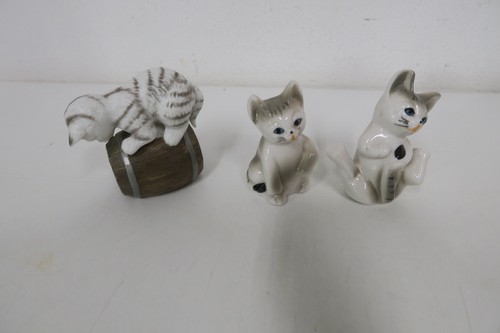 Gilde porzellan kleine katze - ,