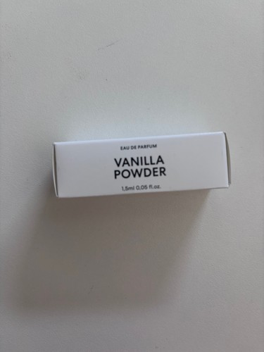 Vanilla powder matière - vanilla,