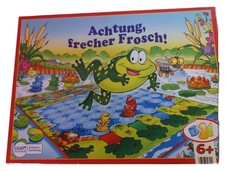 Achtung, frecher Frosch