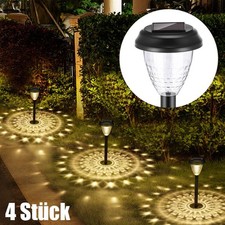 Solarleuchten Garten, 4er Set