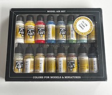 Acrylicos Vallejo Model Air Basisfarben Set - 16x17ml (71.178)