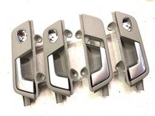 Audi A4 B7 8E Türgriffe Türöffner Türen vorn hinten GRAU Griffe innen Tür ALU