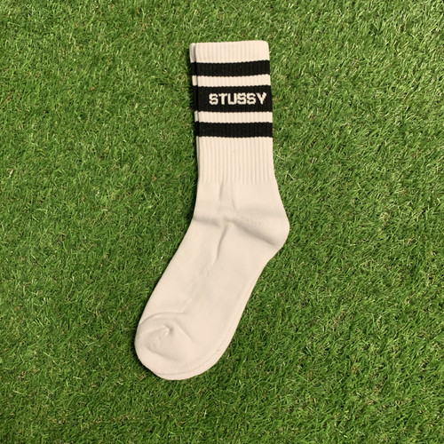 Stüssy helvetica crew socks - stüssy,