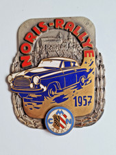 Nordis-Rallye 1957 Plakette