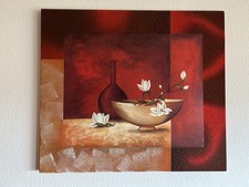 ORIGINAL Abstrakt Malerei Acryl Bild Gemälde Kunst Modern Rot Art XXL HANDGEMALT