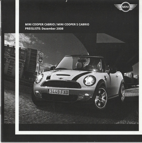 Preisliste mini cooper cabrio - cooper,