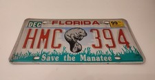 Original Florida Nummernschild