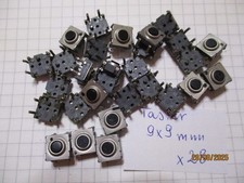 28 Stück Mini Taster Schalter Drucktaster 9x9mm  gebraucht
