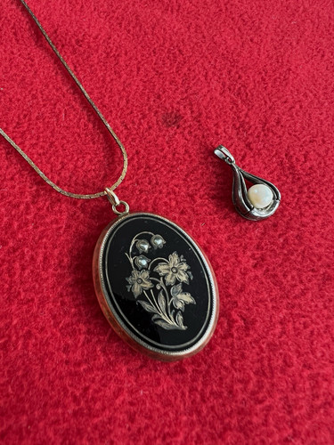 Biedermeier medaillon - biedermeier,