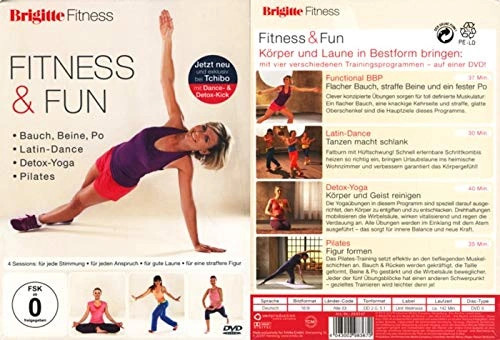 Brigitte fitness fun dvd - fitness,