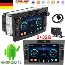 Android 13 GPS Navi +Kamera Für Opel Astra H Corsa Zafira A C D Meriva Autoradio