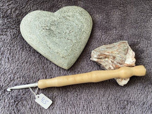 Häkelnadel mm handgemacht - 4,5,