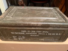 Munitionskiste Metall alt für