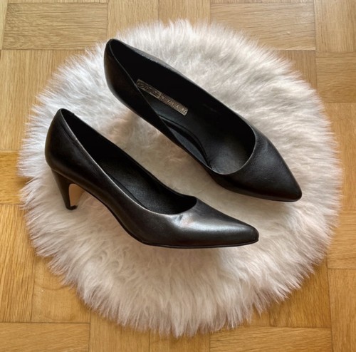 Buffalo pumps leder schwarz - schwarz, 39