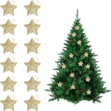 12 Stück Weihnachtsbaum Deko