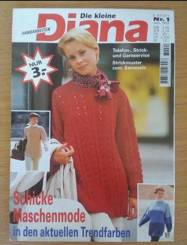 Strickheft die kleine diana - die,