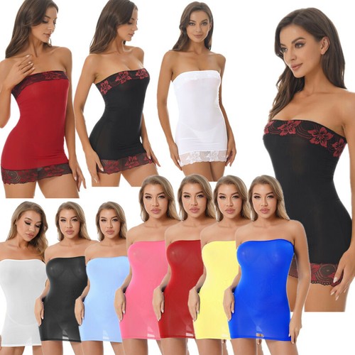 Damen sexy spitze - sexy, minikleid