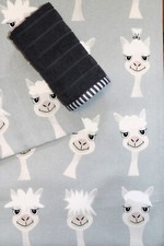 Kracht Geschirr-Trocken-Küchen-Frottiertuch "Lama" Alpaka witziger Druck Tier