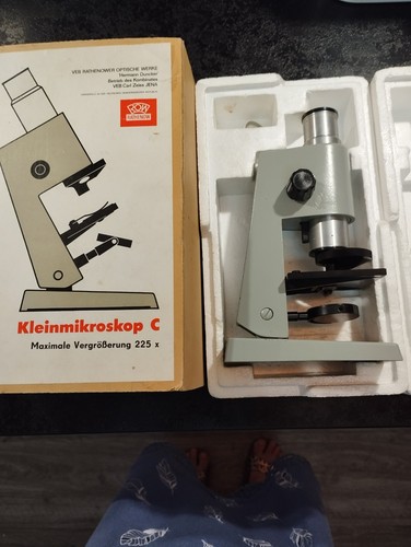 Ddr kleinmikroskop row - kleinmikroskop,