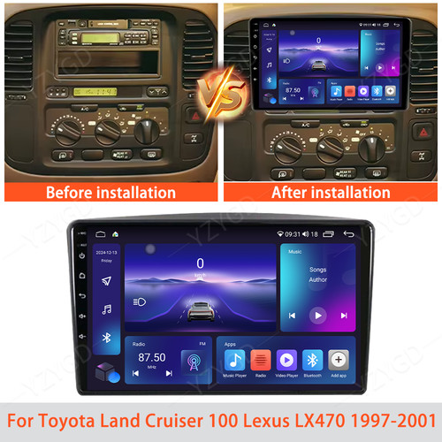 For toyota land cruiser 100 - for,