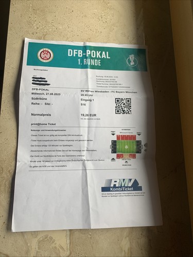 Sammler ticket dfb pokal - ticket, dfb-pokal