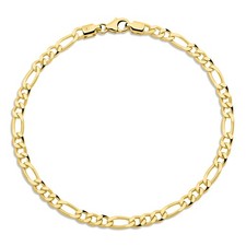 Figaroarmband 4 mm 585er