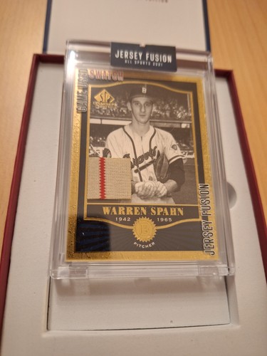 Jersey fusion warren spahn - jersey,