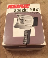 REVUE Spezial 1000 Halogenleuchte Lampe für Film-und Foto Leuchte Beleuchtung