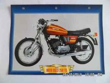 MOTORRADKARTEN MOTO GUZZI 250