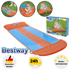Bestway Wasserbahn Wasserrutsche XXL 533cm Big Waterplay Aufblasbar Poolrutsche
