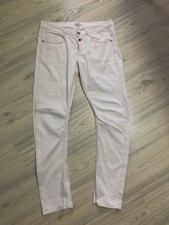 s. Oliver Sommer Damen Hose 5-Pocket Jeans rosa Doppelknopf O-Bein Schnitt Gr.40