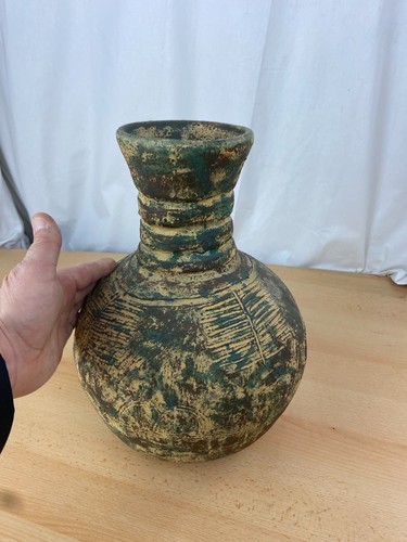 Ton vase terrakotta - terrakotta, afrika