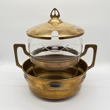 Antikes Bowle Gefäß Metall