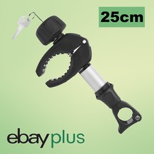 Rahmenhalter kurz Ø25-30mm abnehmbar abschließbar für Fahrradträger Radhalter