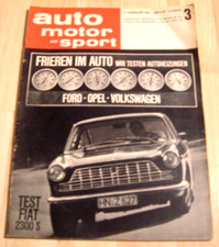 AMS 3/1963 Fiat 2300 S, Rallye