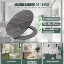 SAINOS WC Sitz Holzkern