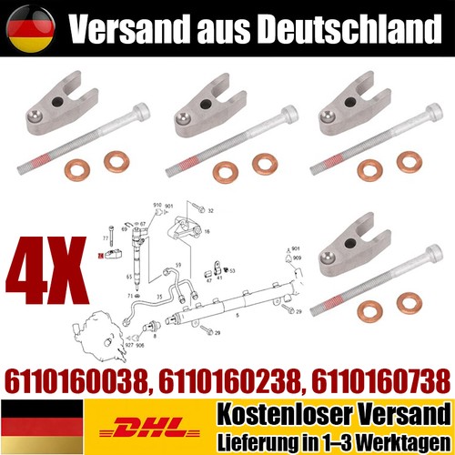 Düsenhalter 6110160038 - 4x,