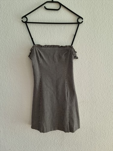 Mini trägerkleid schwarz - |,