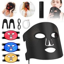 LED Gesichtsmaske Lichttherapie Maske 3 Farben LED Maske Gesicht Lichttherapie