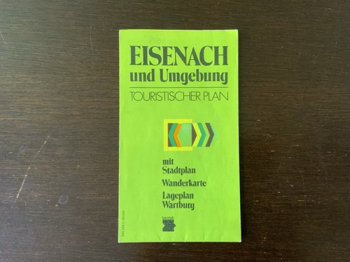 Landkarte eisenach und - eisenach,