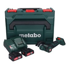 Metabo CC 12 BL Winkelschleifer 12 V 76 mm + 2x Akku 2,0 Ah + Lader 600348500