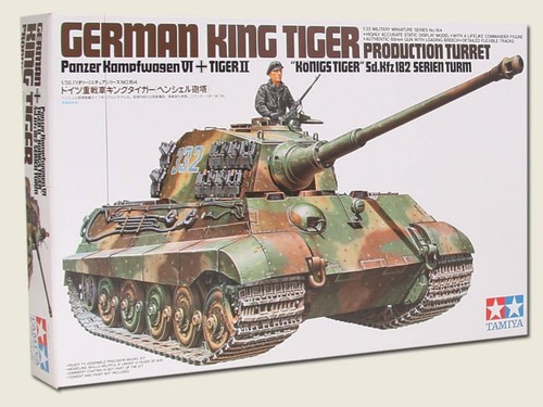 Königstiger mit henschel turm - henschel,