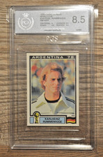 PGS 8.5 Panini Fußball WM World Cup 1978 Rookie Karl Heinz Rummenigge B. München