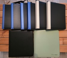 Binder / Album für Sammelkarten (u.a. Ultra Pro 12er Vivid Cool Matcha, Schwarz)