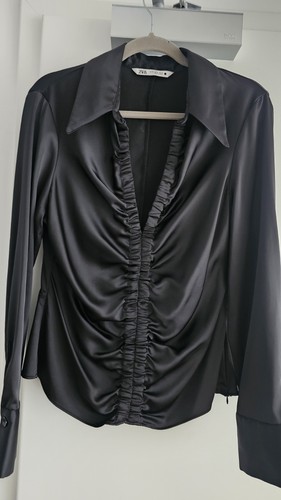 Zara sexy bluse satin eher - satin,