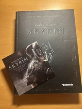 Skyrim The Elder Scrolls V Lösungsbuch + Musik CD