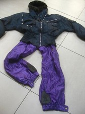 Damen RETRO VINTAGE Skianzug 8