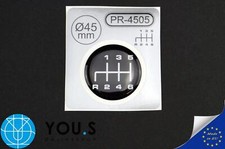 1x SHIFT LEVER STICKER Ø =
